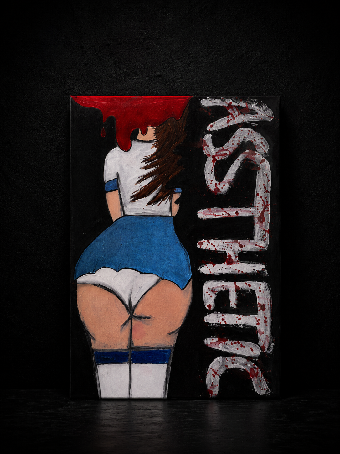 KILLER CURVES | Original Acrylic Painting