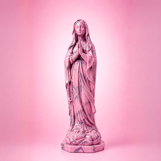 MORTIS MADONNA | Marble Velvet Pink