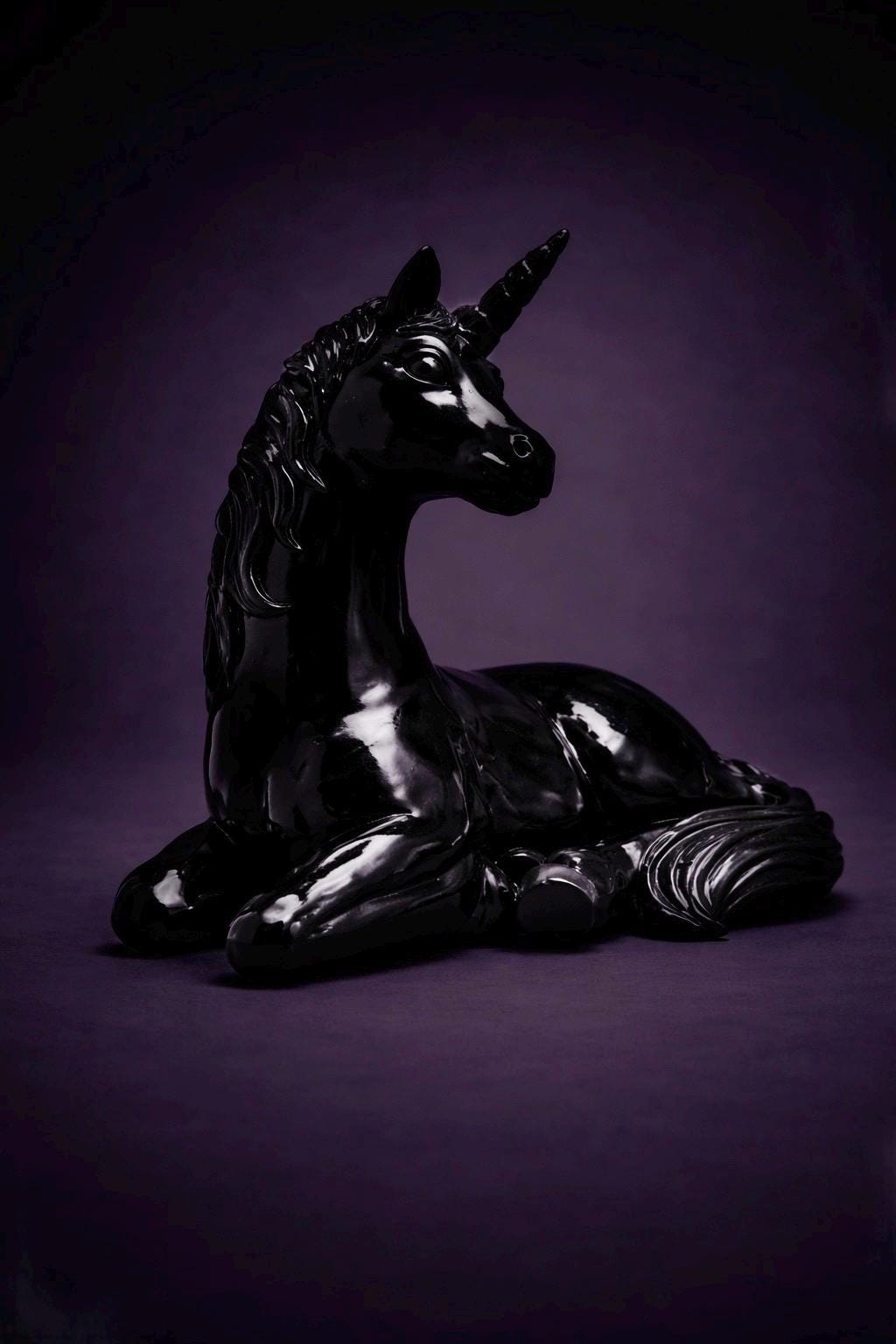 MIDNIGHT UNICORN | Gloss Black