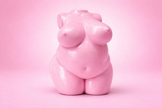 BODY OBJECT | Curved Form | Velvet Pink