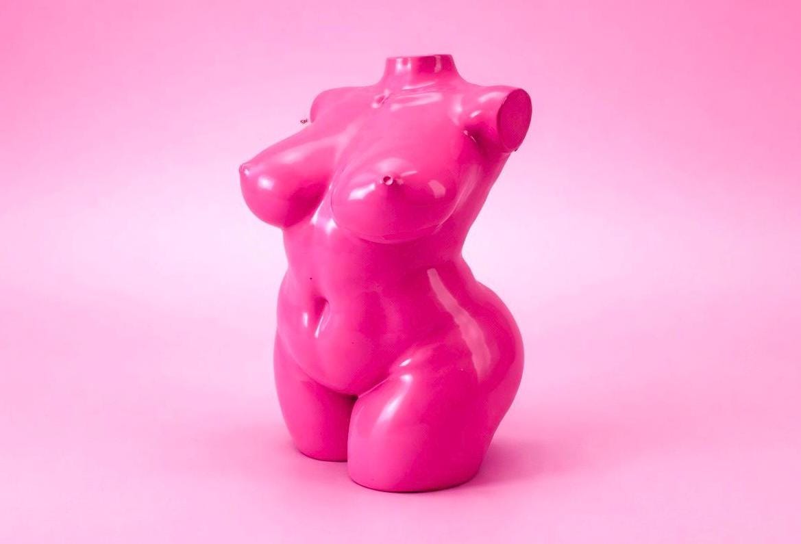 BODY OBJECT | Slim Form | Candy Pink