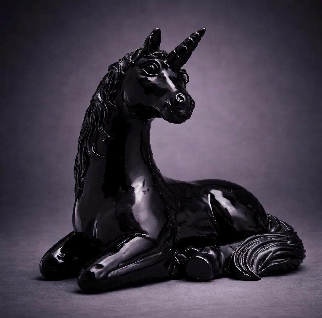 MIDNIGHT UNICORN | Gloss Black