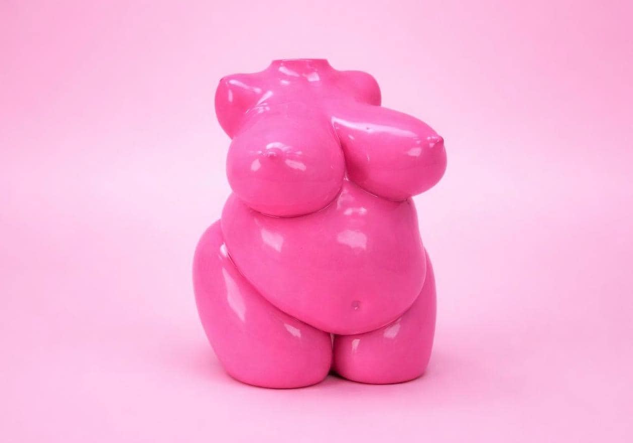 BODY OBJECT | Curved Form | Candy Pink