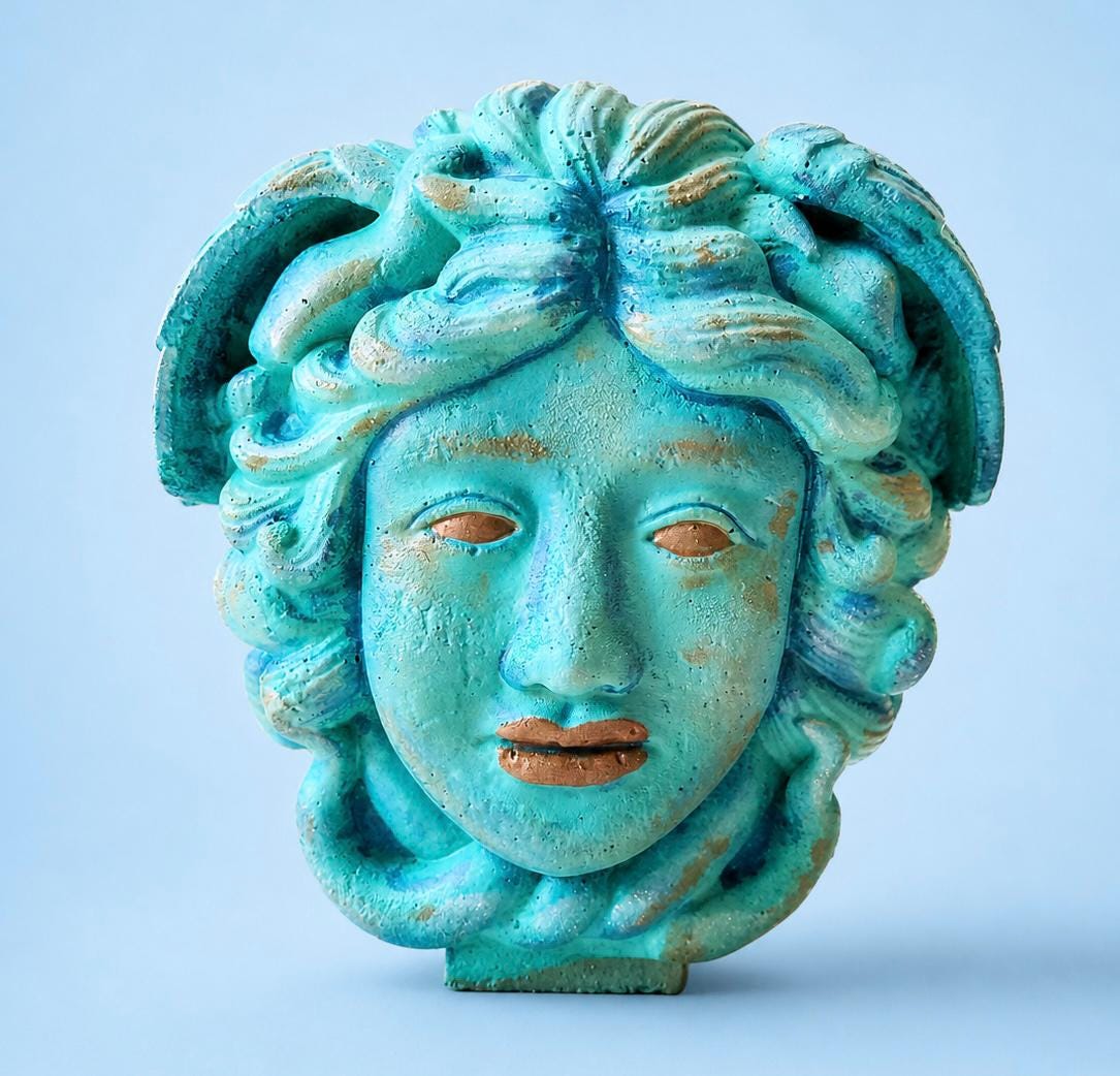 MEDUSA ICON | Patina Bronze