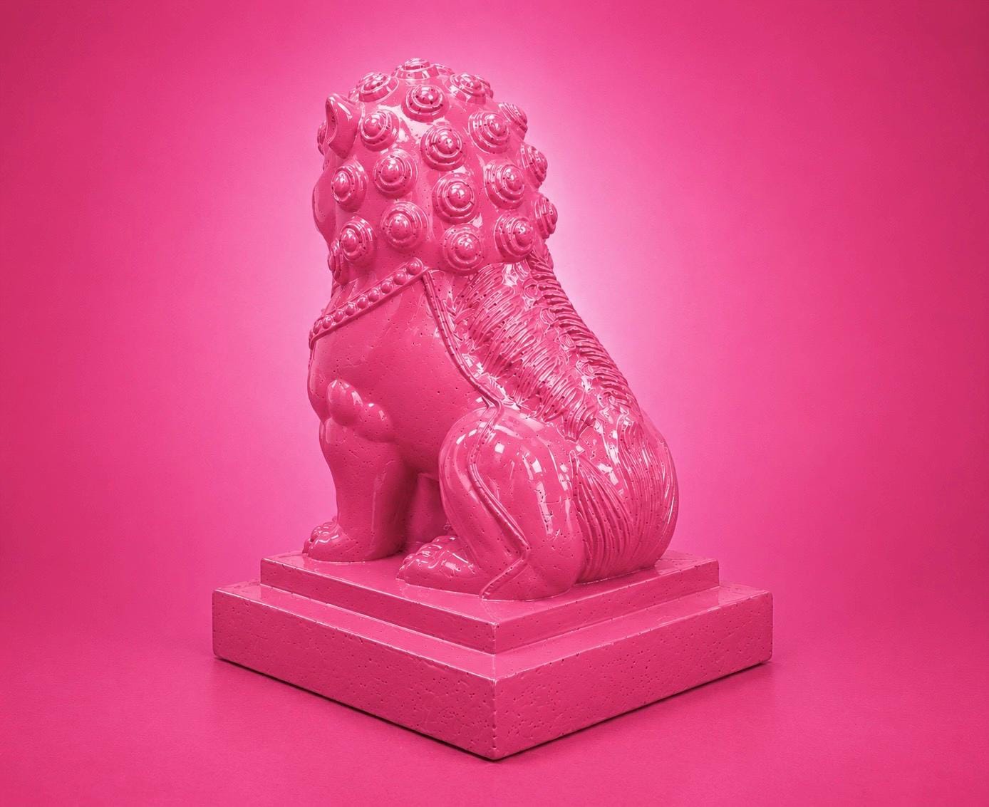 GUARDIAN LION | Candy Pink