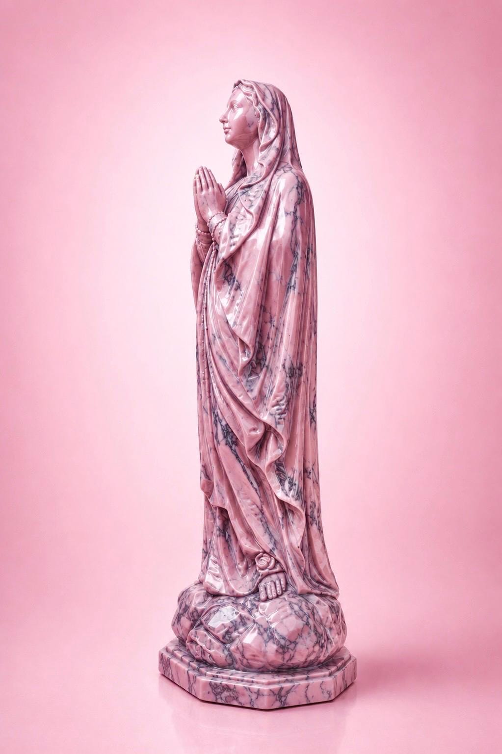 MORTIS MADONNA | Marble Velvet Pink