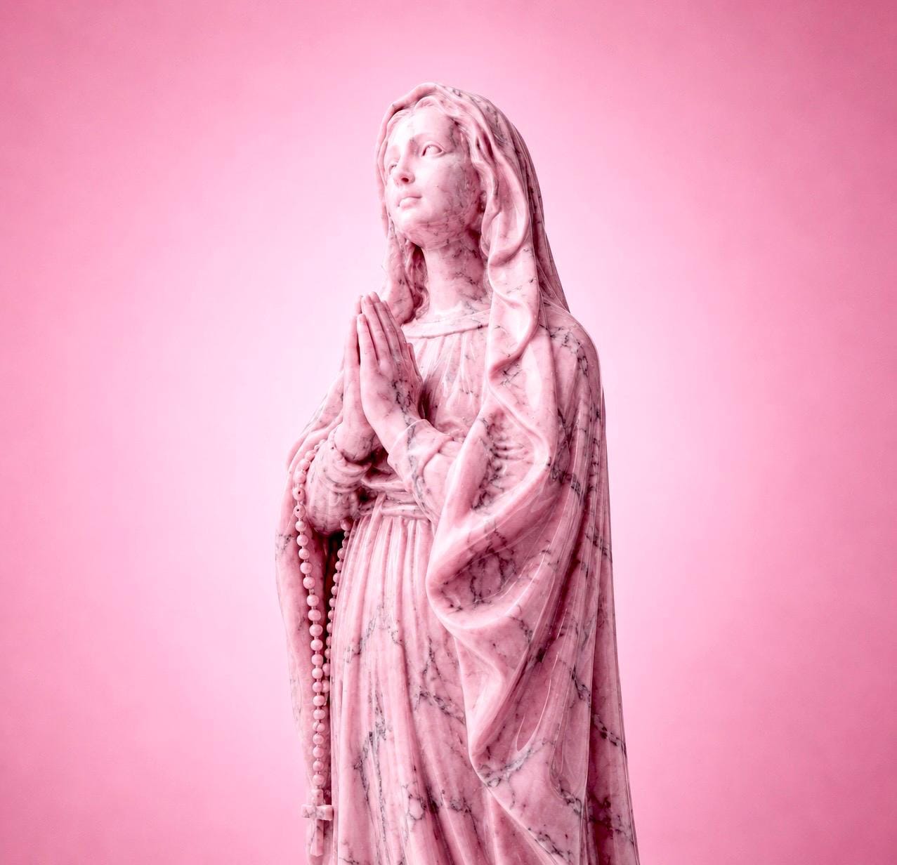 MORTIS MADONNA | Marble Velvet Pink