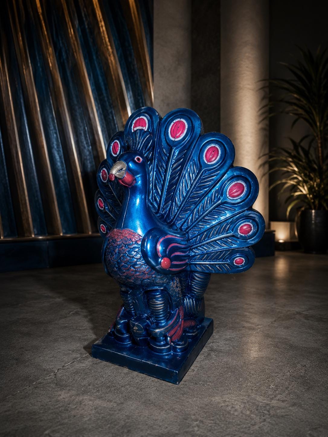 ROYAL FEATHERS | Blue Pink