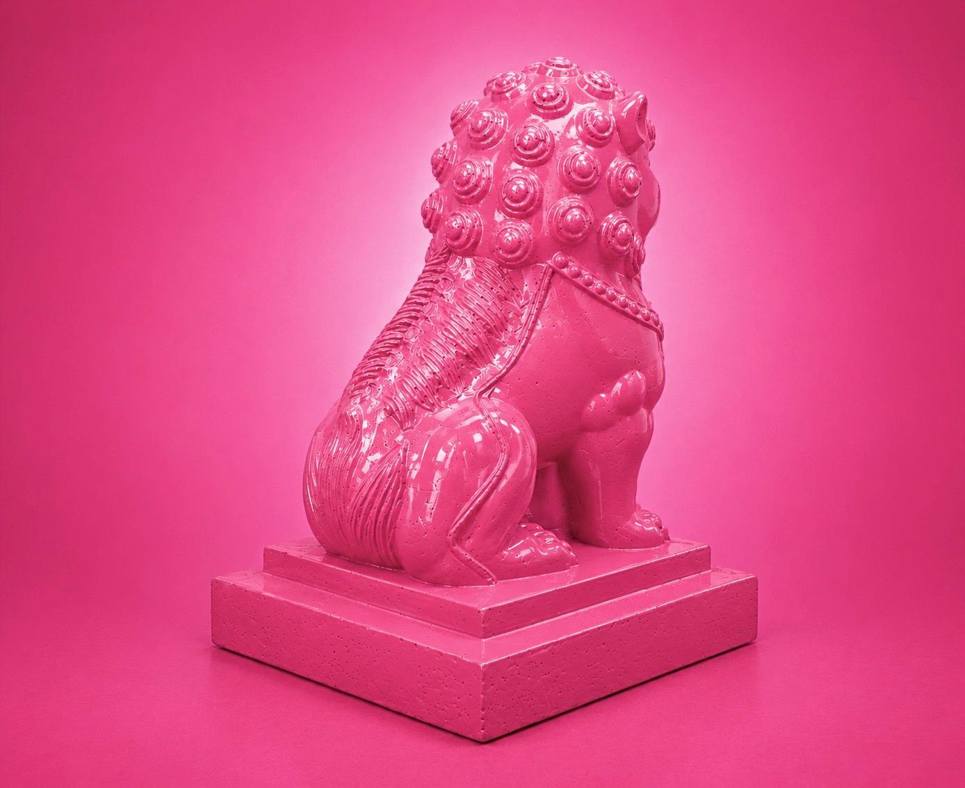 GUARDIAN LION | Candy Pink