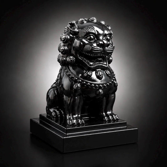 GUARDIAN LION | Gloss Black