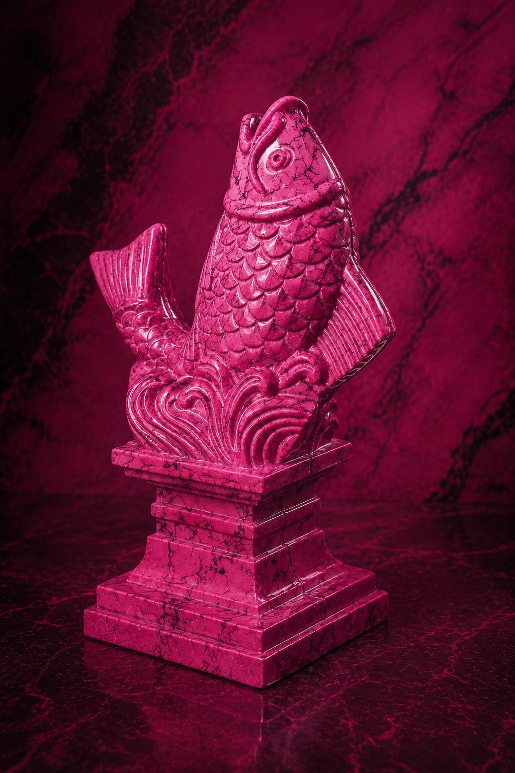 LIQUID KOI | Marble Candy Pink