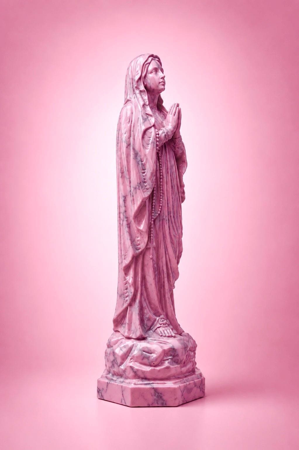 MORTIS MADONNA | Marble Velvet Pink