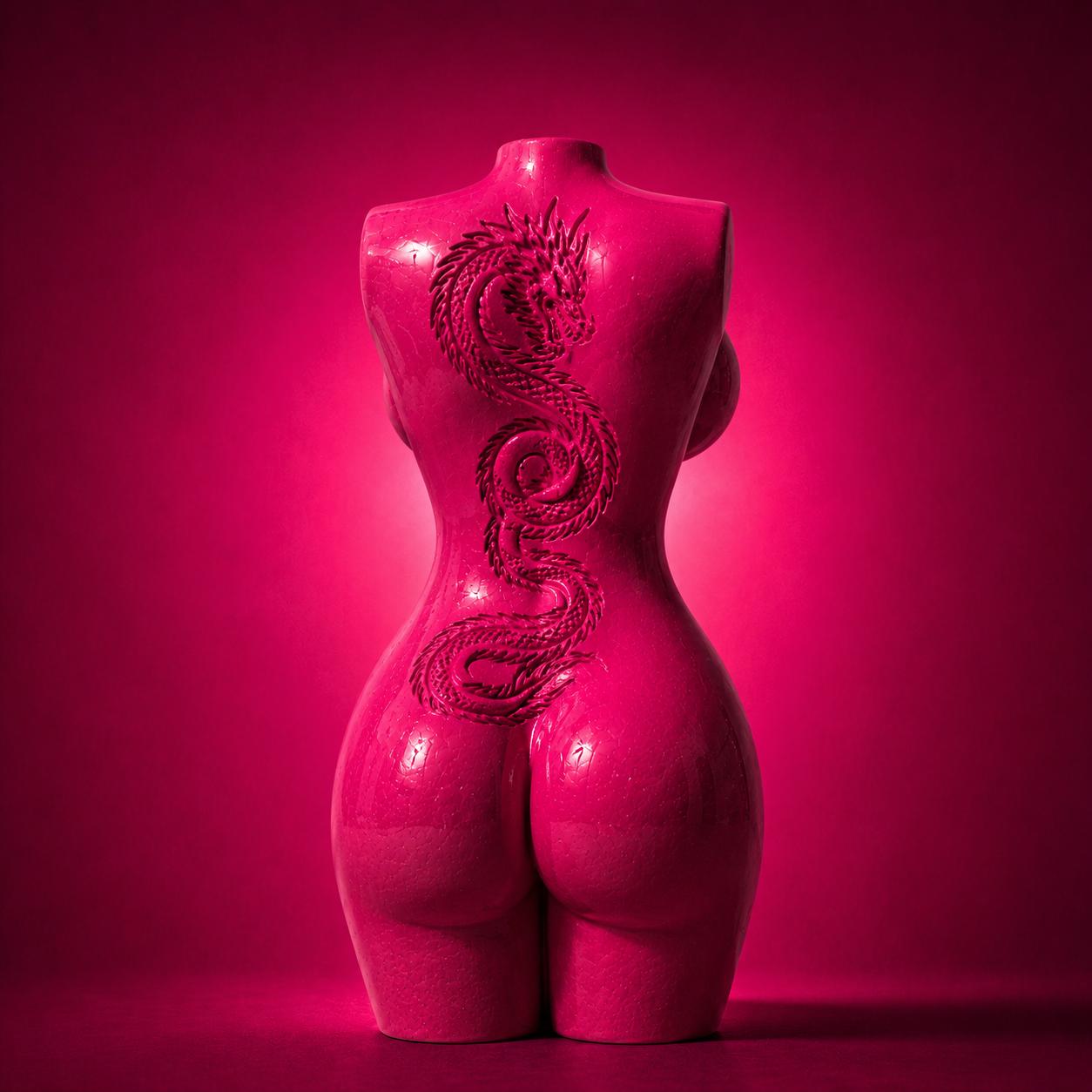 VENOM DOLL | Dragon Edition | Candy Pink