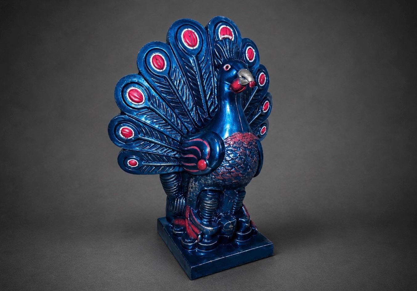 ROYAL FEATHERS | Blue Pink